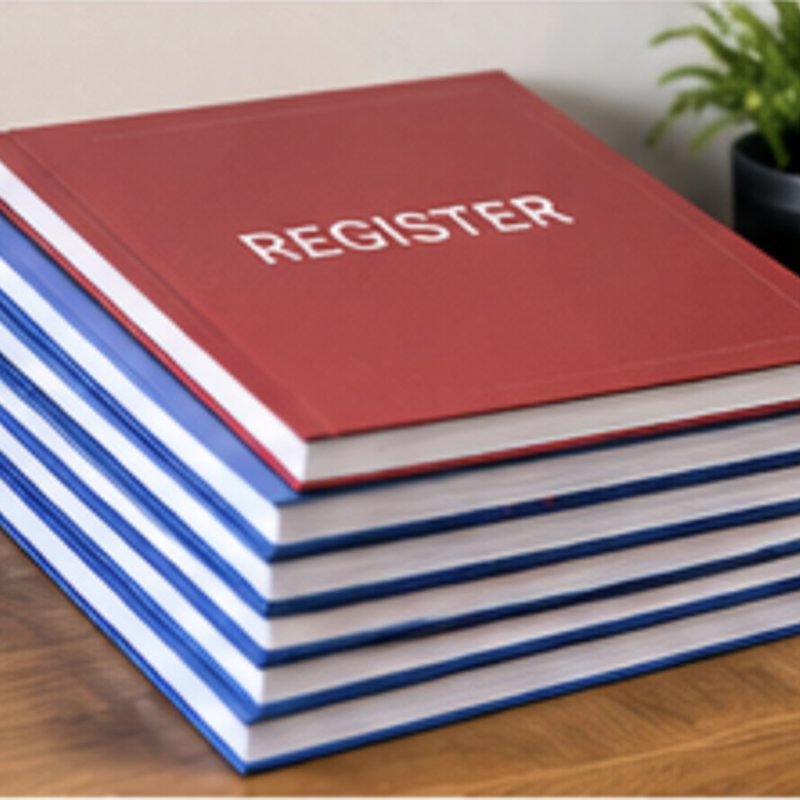 Note Pad Book Register Printing product photo